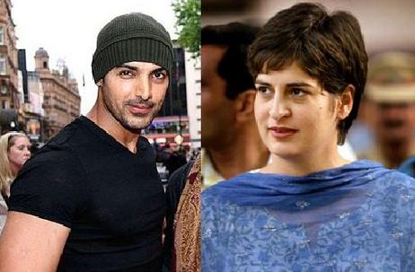 Priyanka Gandhi is John Abraham's secret crush!